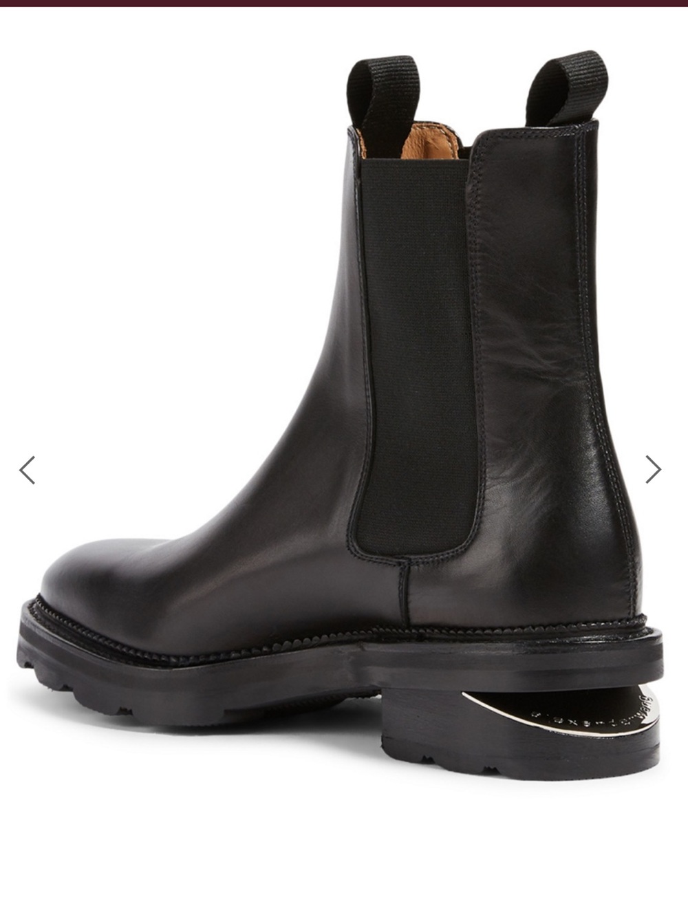Alexander Wang Andy Black Leather Chelsea Boots